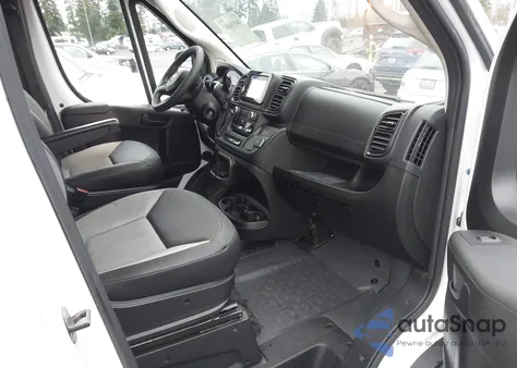 2025 Ram Promaster 2500 Tradesman High Roof 159 Wb W/Pass Seat z USA, uszkodzony, nr VIN 3C6LRVDG6SE519112